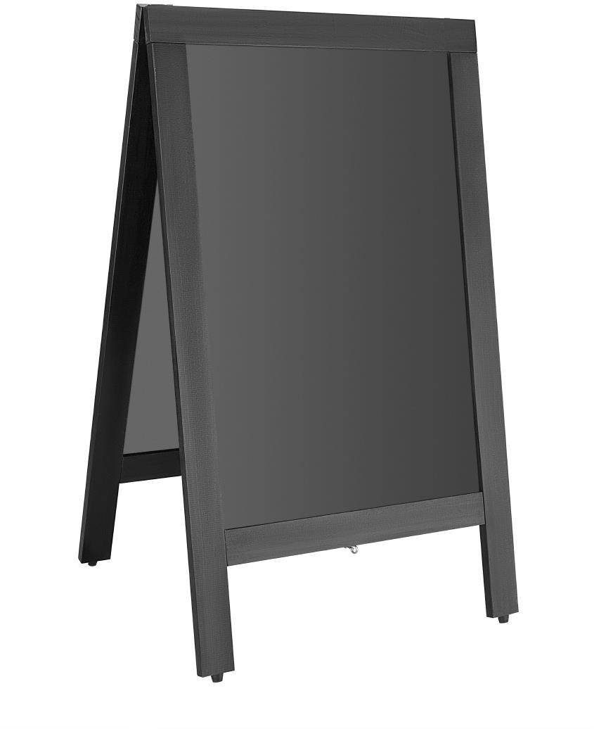  Olympia B&uuml;rgersteig-Werbefafel Schwarzer Holzrahmen 500x850mm 
