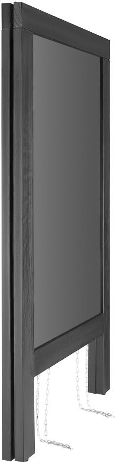  Olympia B&uuml;rgersteig-Werbefafel Schwarzer Holzrahmen 500x850mm 