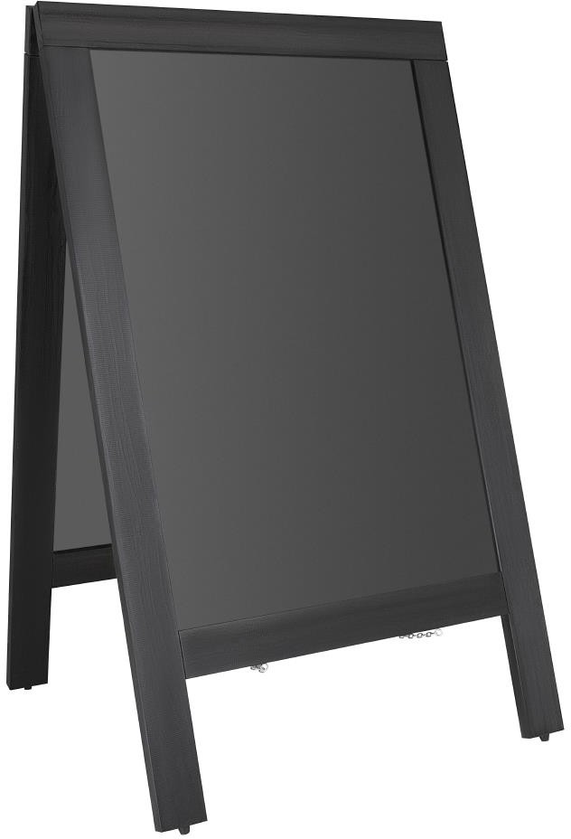  Olympia B&uuml;rgersteig-Werbefafel Schwarzer Holzrahmen 700x1200mm 