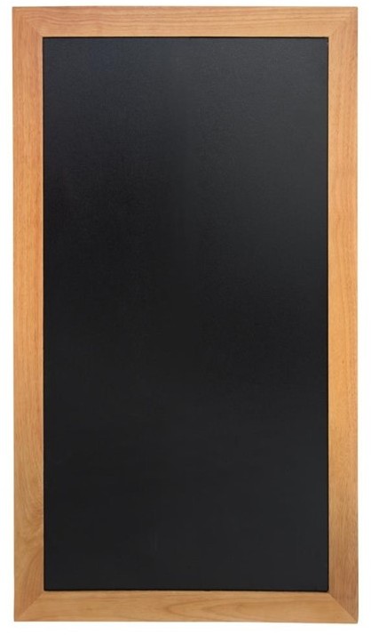  Securit lange Wandtafel Teakoptik 100 x 56cm 