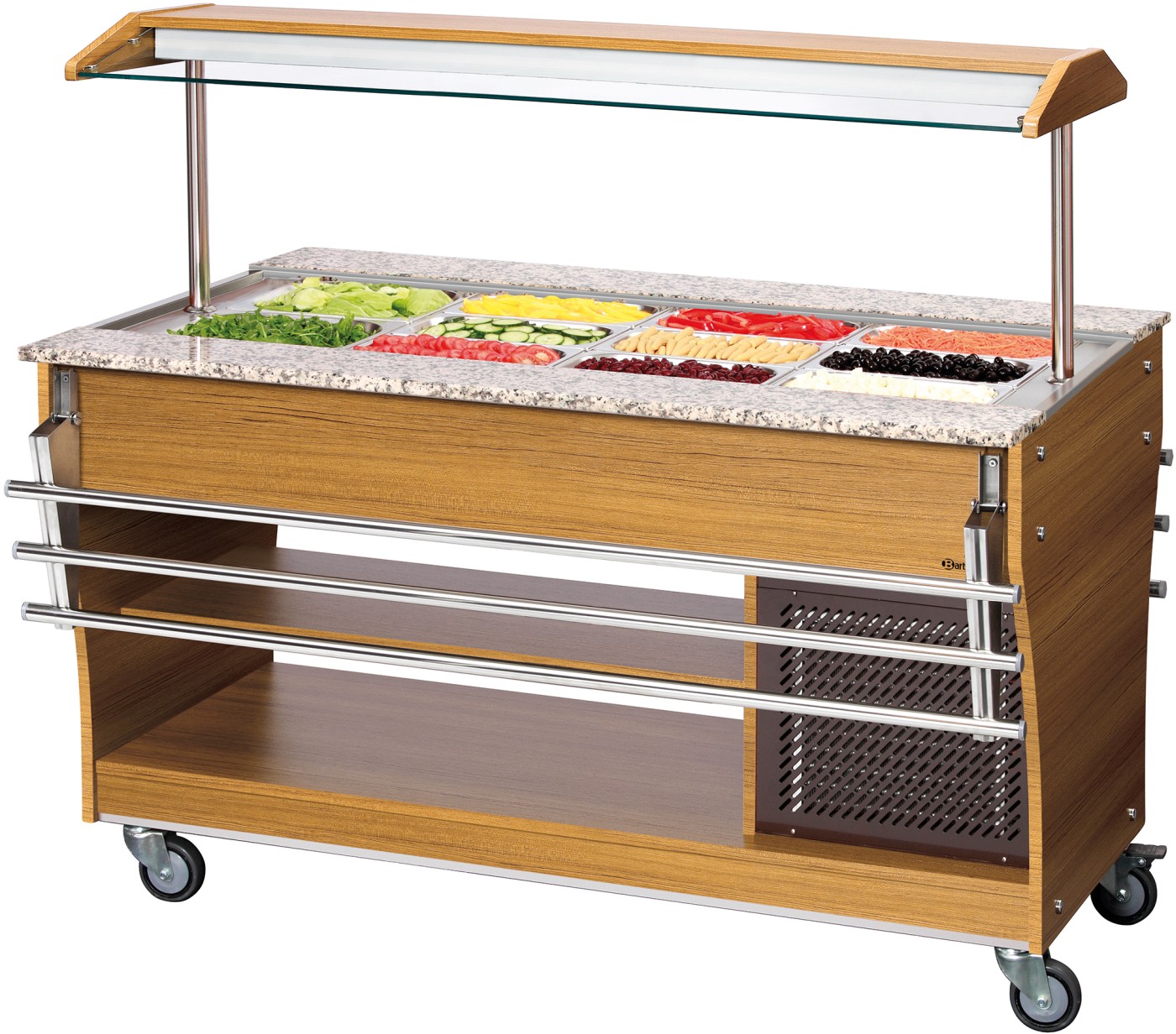  Bartscher Buffetwagen, kalt, 4x 1/1 GN 