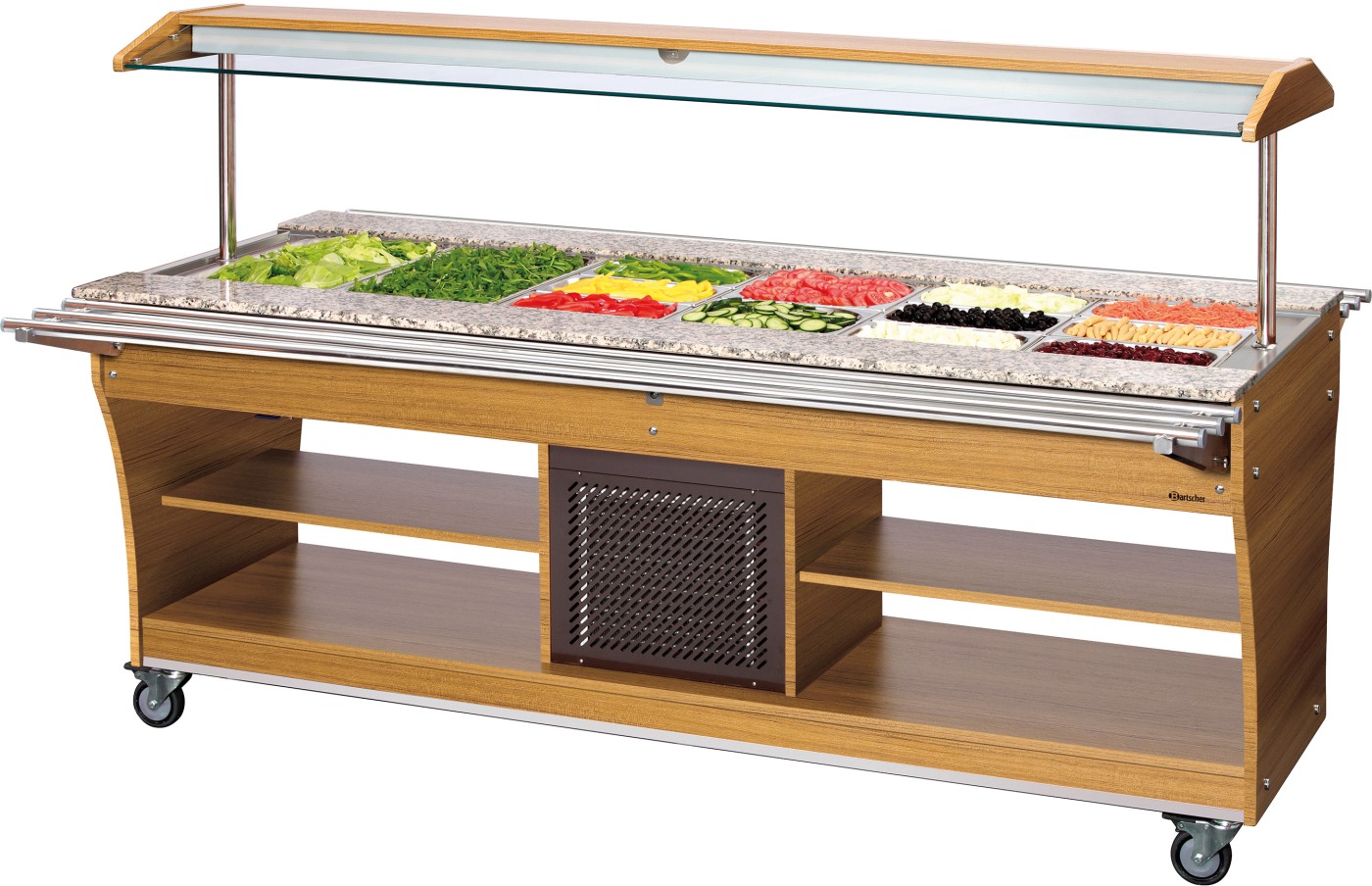  Bartscher Buffetwagen, kalt, 6x 1/1 GN 