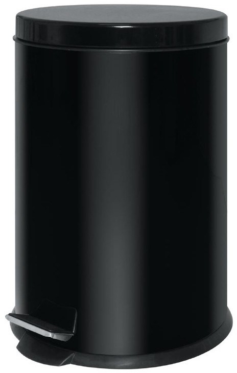  Gastronoble Edelstahl Pedaleimer schwarz 20L 