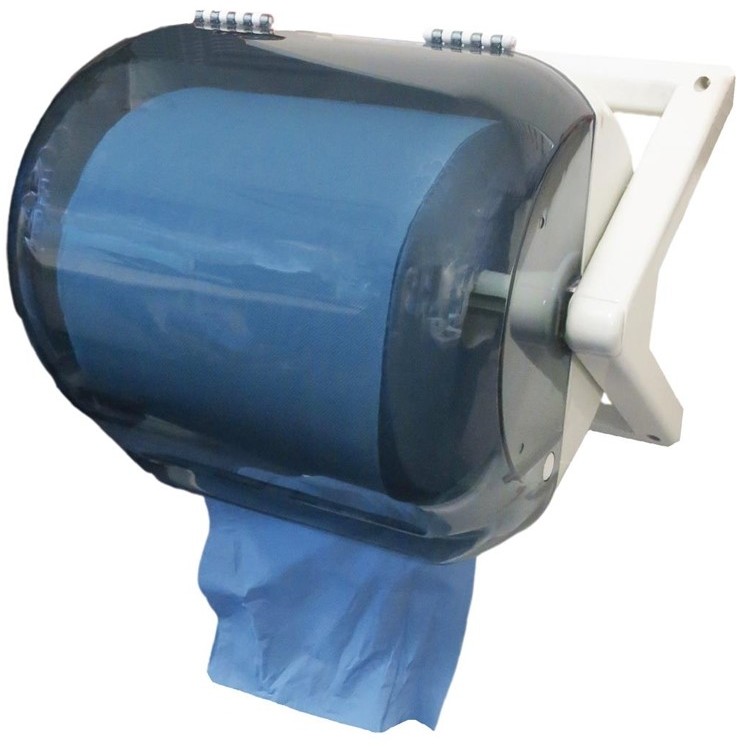  Jantex Papierspender für blaue Wischtuchrollen 
