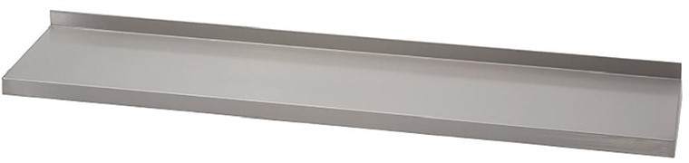 Gastro M Edelstahlboden ohne Halterungen 160cm breit 