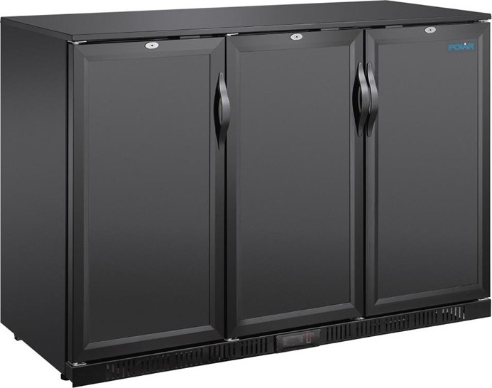  Polar G-Serie Niedriger K&uuml;hler mit drei T&uuml;ren, 320 L 