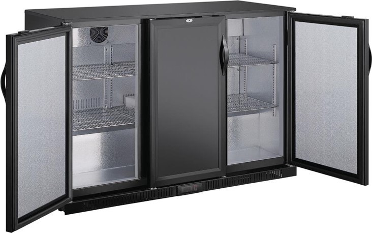  Polar G-Serie Niedriger K&uuml;hler mit drei T&uuml;ren, 320 L 