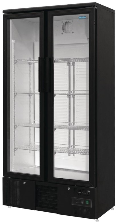  Polar Serie G Bark&uuml;hlschrank hoch 2 Klappt&uuml;ren 
