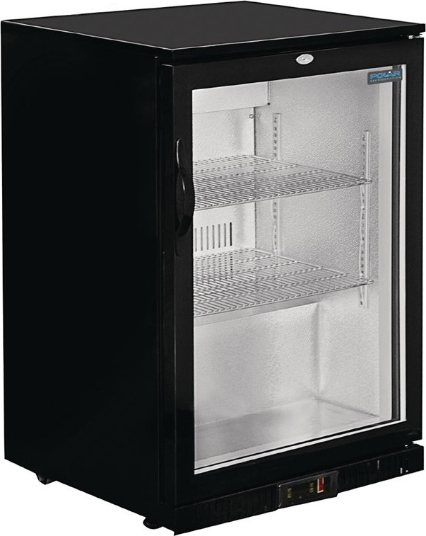  Polar Serie G Bark&uuml;hlschrank mit Klappt&uuml;r 138L 