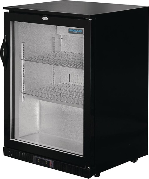  Polar Serie G Bark&uuml;hlschrank mit Klappt&uuml;r 138L 