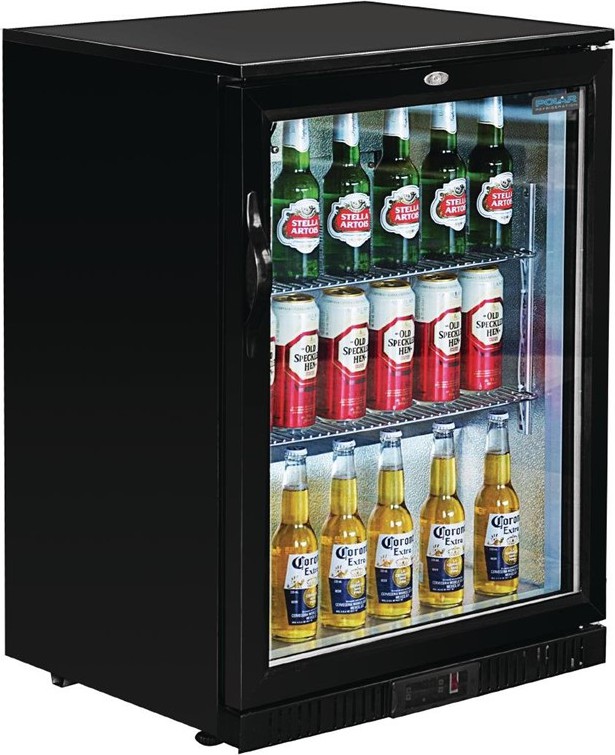 Polar Serie G Bark&uuml;hlschrank mit Klappt&uuml;r 138L 