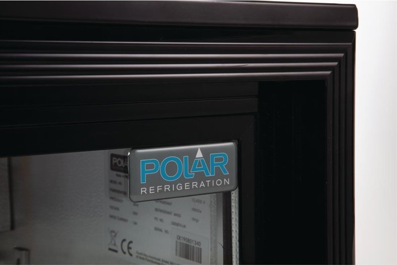  Polar Serie G Barkühlschrank mit 2 Schiebetüren 198L 