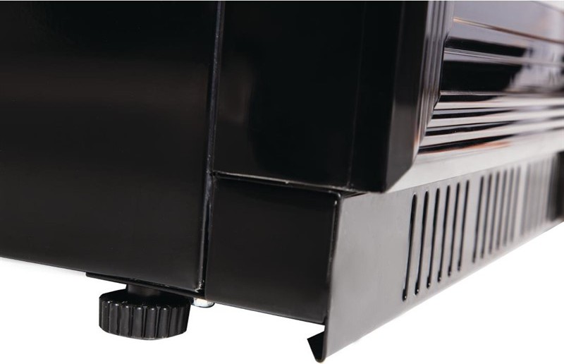  Polar G-Serie 900 mm Bark&uuml;hlschrank Eint&uuml;rig 138 Liter Schwarz 