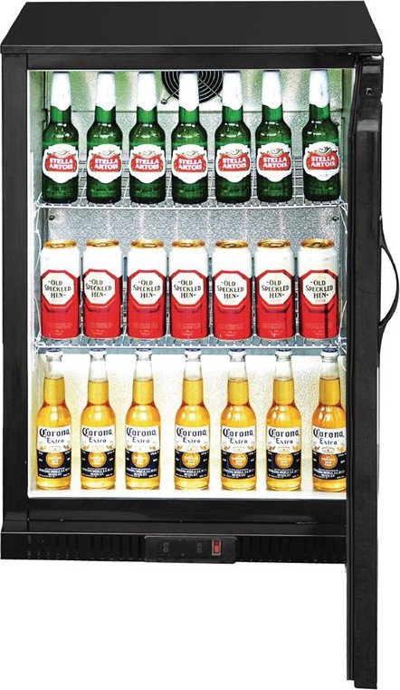  Polar G-Serie 900 mm Bark&uuml;hlschrank Eint&uuml;rig 138 Liter Schwarz 