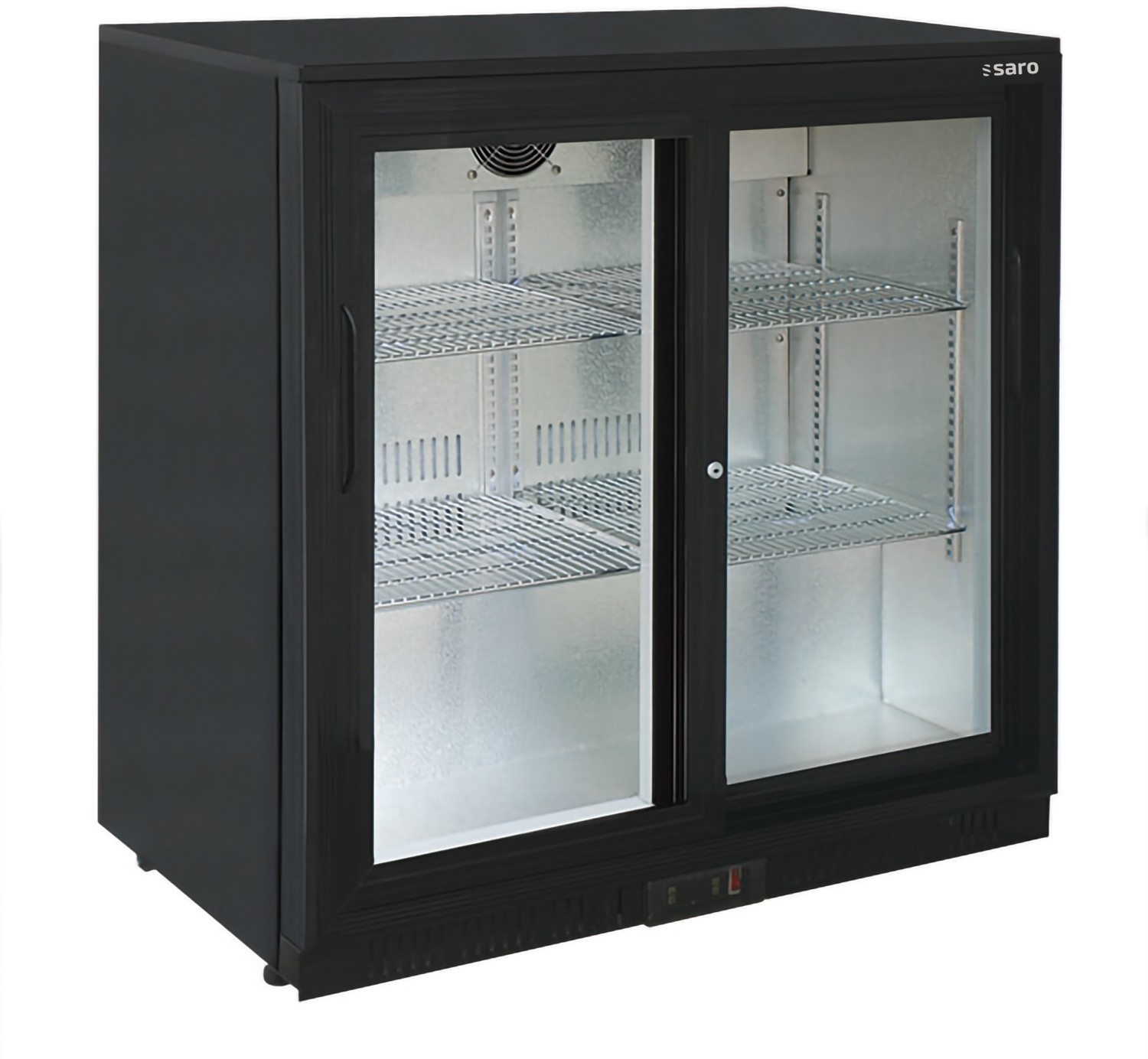  Saro Bark&uuml;hlschrank mit 2 Schiebet&uuml;ren,  Modell BC 198 SD 