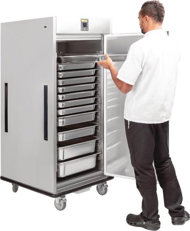  Buffalo beheizter Bankettschrank 16 x GN 2/1 