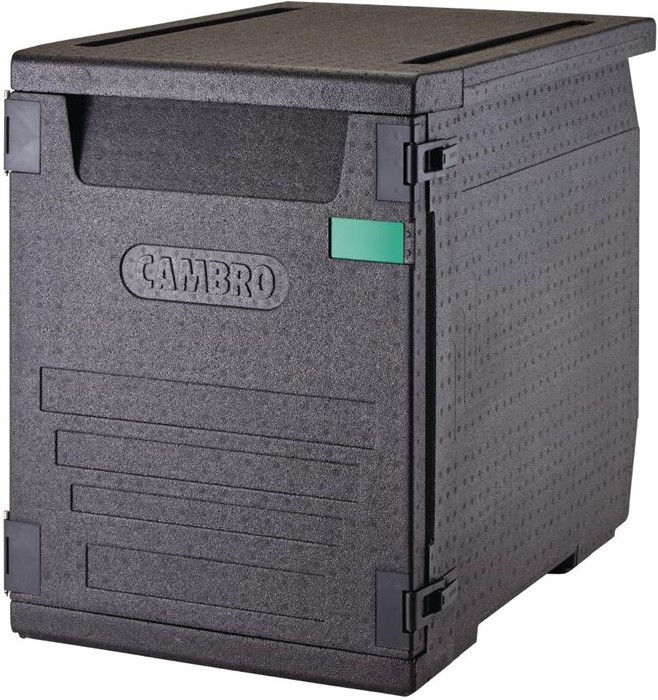  Cambro isolierter Frontlader Lebensmitteltransportbeh&auml;lter 126L mit 9 Schienen 
