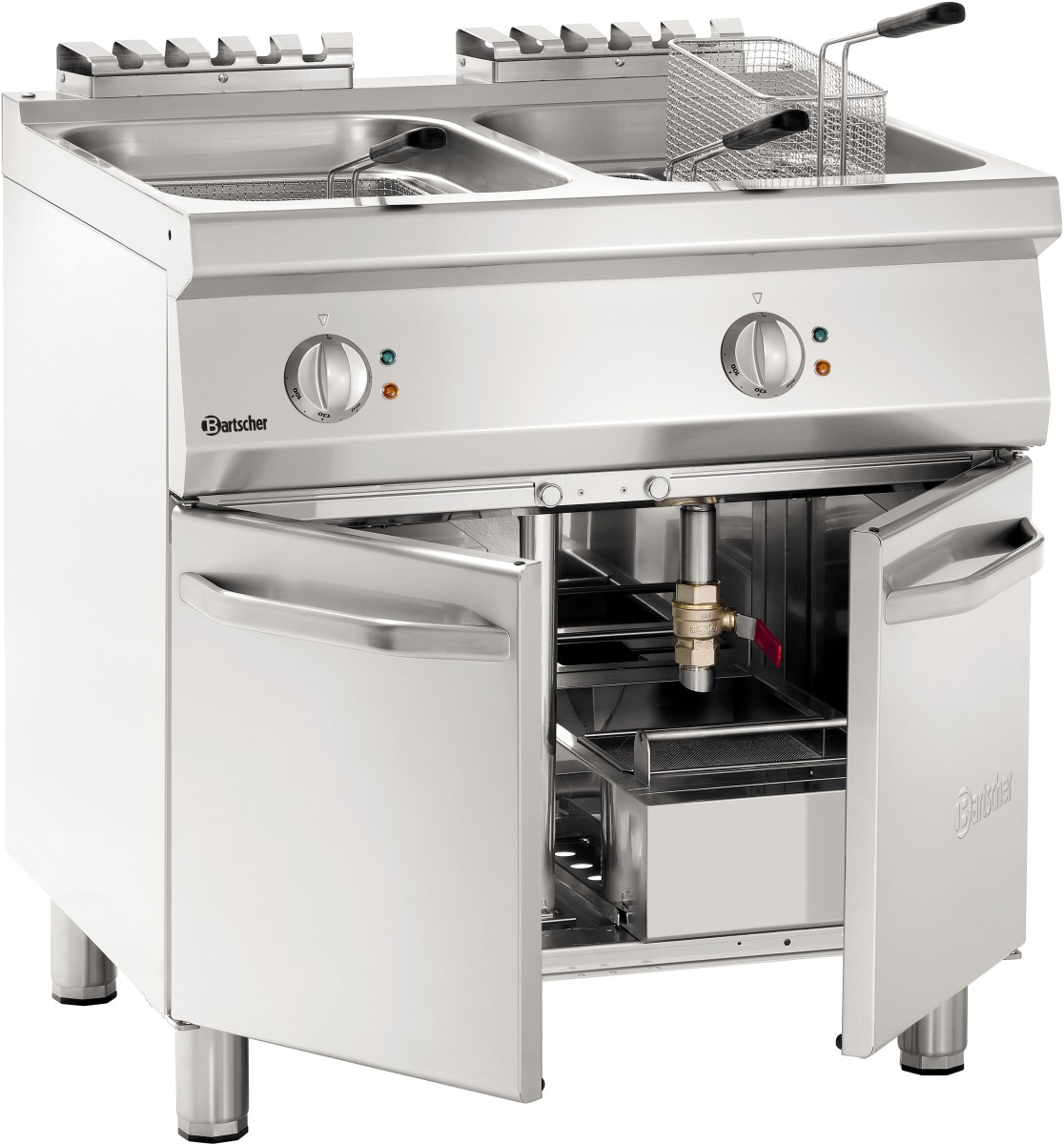  Bartscher Fritteuse 700, B800, 2x15L 