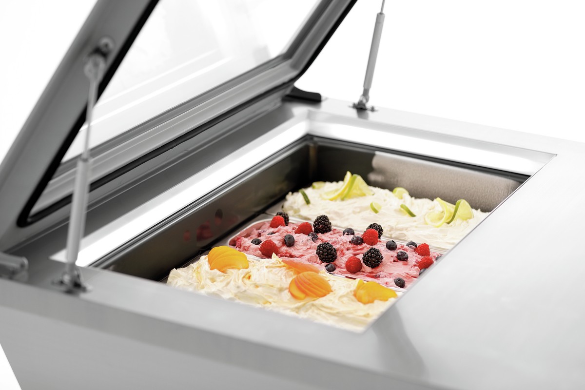  Bartscher Eisvitrine 4x6,5L-F 