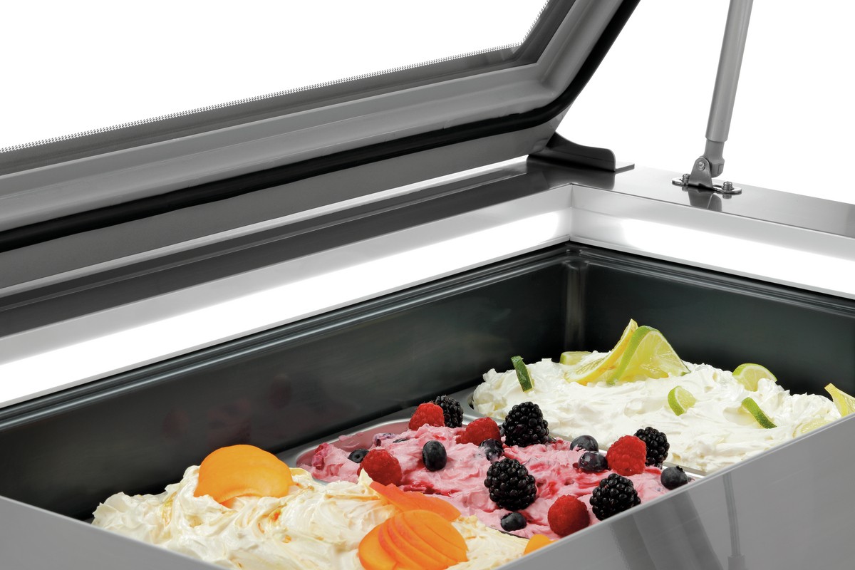  Bartscher Eisvitrine 4x6,5L-F 