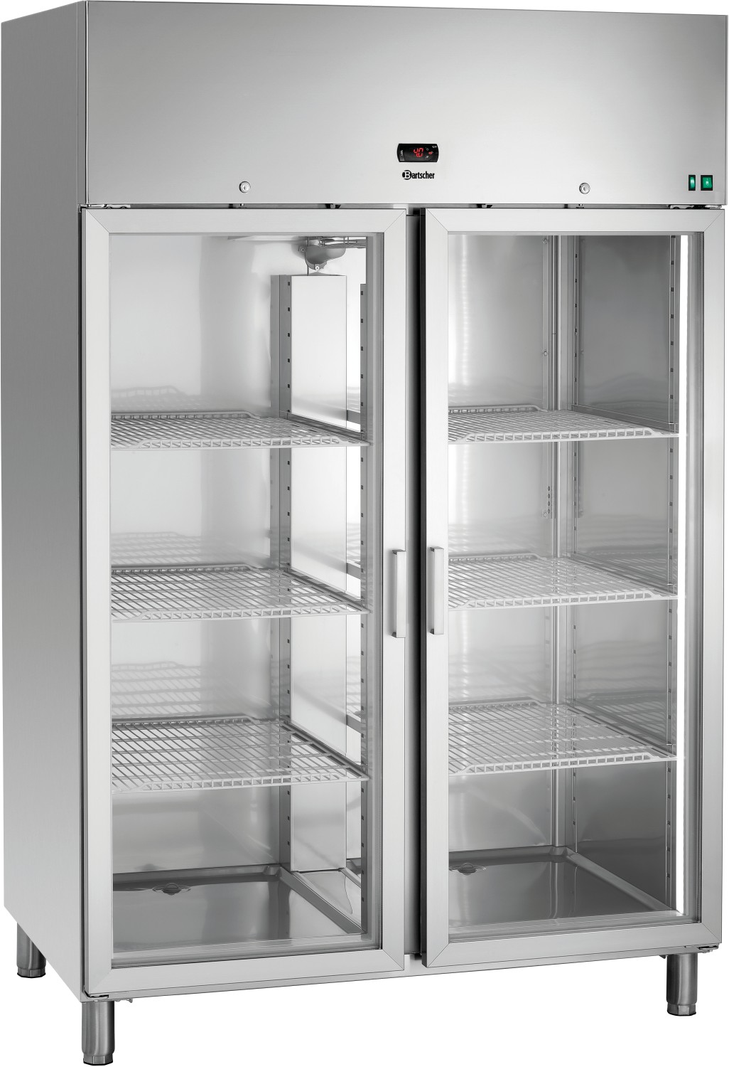  Bartscher Glastürenkühlschrank 1400 GN210 
