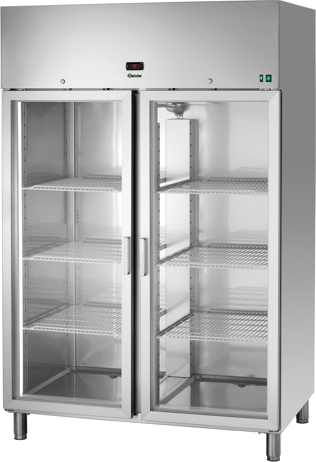  Bartscher Glastürenkühlschrank 1400 GN210 