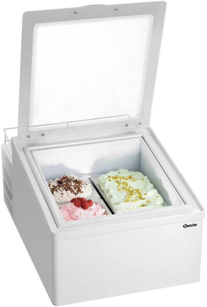  Bartscher Eisvitrine 2x5L-F 