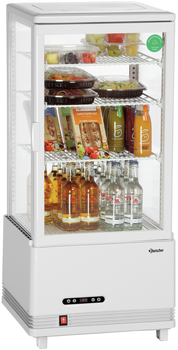  Bartscher Mini-K&uuml;hlvitrine 78L-WE/L 