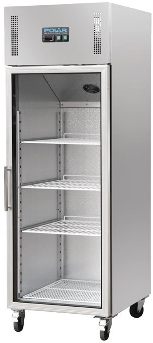  Polar Serie G Gastro K&uuml;hlvitrine 1-t&uuml;rig 600L 