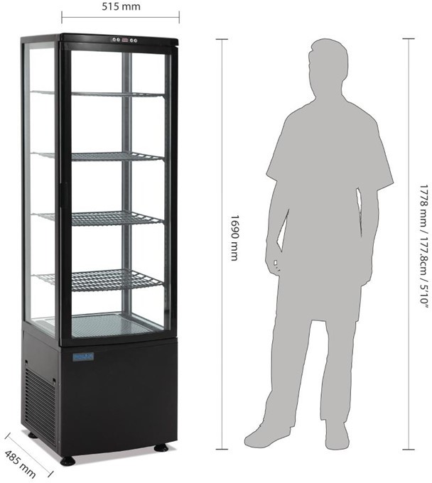  Polar Serie C K&uuml;hlvitrine 235L 