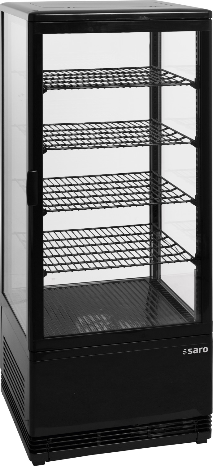  Saro K&uuml;hlvitrine 98 Liter,  Modell SC 100 schwarz 