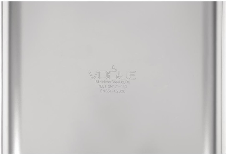  Vogue GN-Beh&auml;lter 1/1 Edelstahl 150mm 