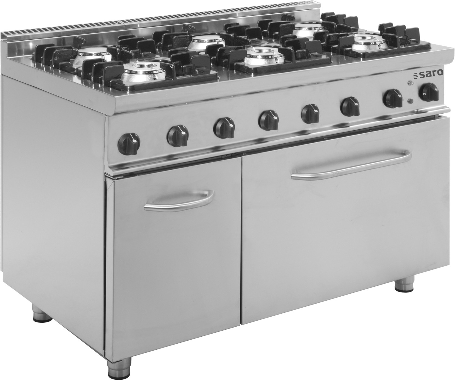  Saro Gasherd mit Elektrobackofen  Modell E7/KUPG6LE 