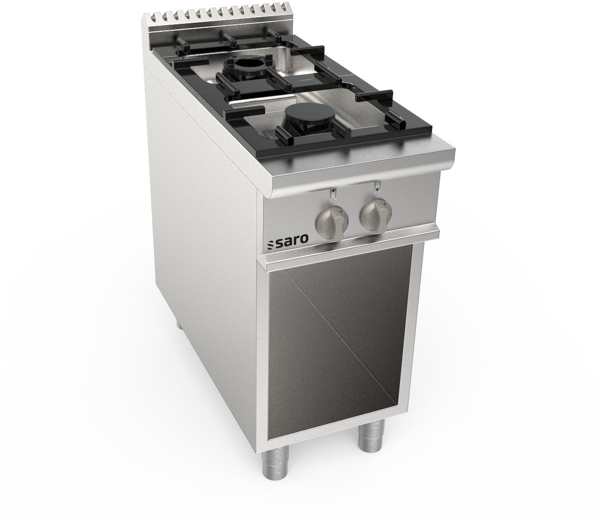  Saro Gasherd offener Unterbau 2 Brenner  Modell LQ / CUG2BA 