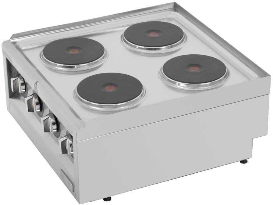  Buffalo 600 Series 4-Platten-Elektroherd 
