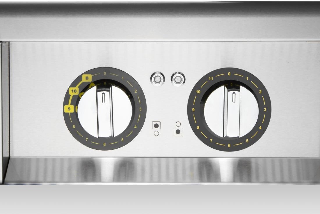 Buffalo 600 Serie Doppelzonen-Induktionskochfeld 3kW 