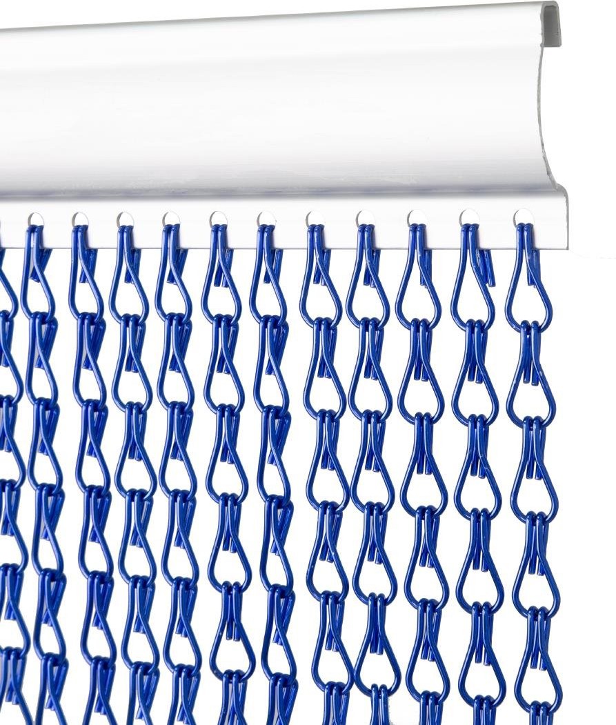  Eazyzap Kettenfliegengitter f&uuml;r T&uuml;ren - Blau 