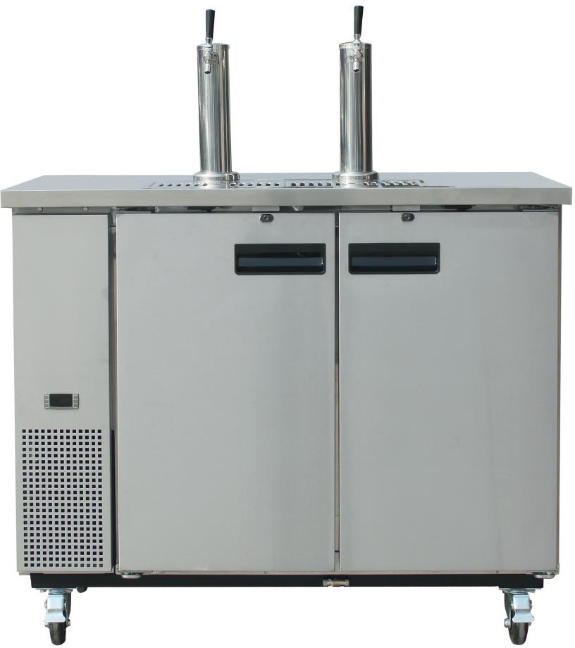  Polar G-Serie Bierzapfanlage f&uuml;r F&auml;sser mit Direktausschank Doppelt 