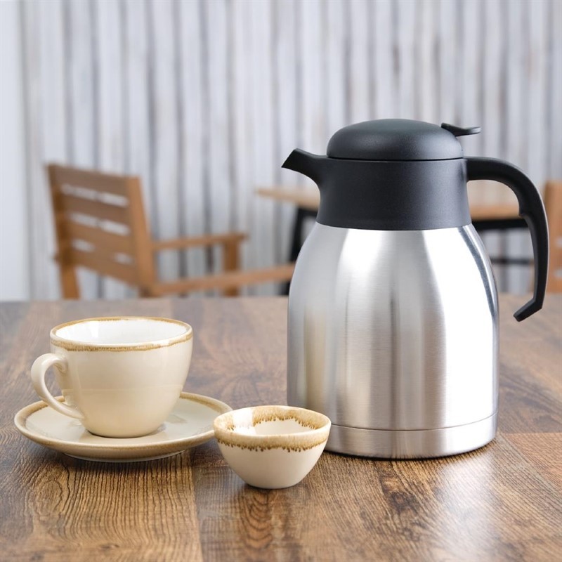  Olympia Edelstahl Isolierkanne 1,5L 