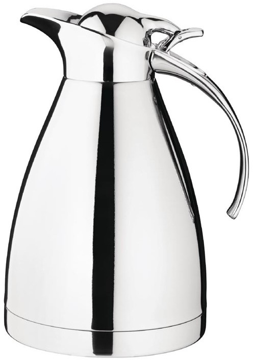  Olympia Thermoskanne Edelstahl-Look 1L 