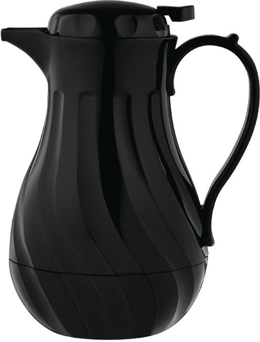  Olympia Swirl Isolierkanne schwarz 2L 
