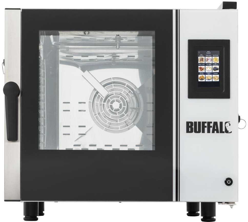  Buffalo Smart Touchscreen Kompakt-Kombibackofen 6 x GN 1/1 