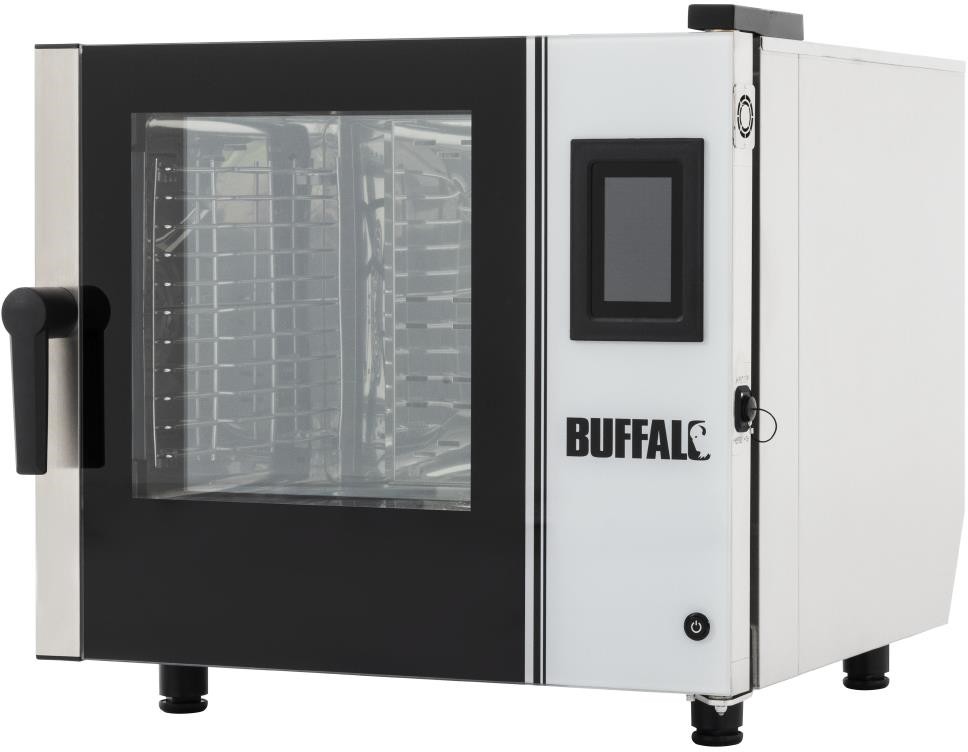  Buffalo Smart Touchscreen Kompakt-Kombibackofen 6 x GN 1/1 