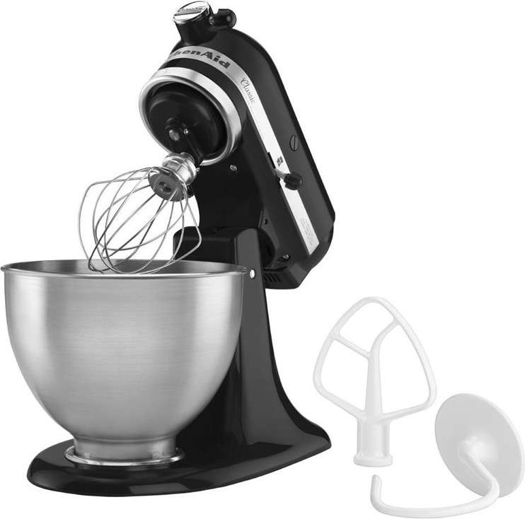  KitchenAid Classic Standmixer mit schwenkbarem Mischkopf 4,3 Liter 5K45SSEOB 