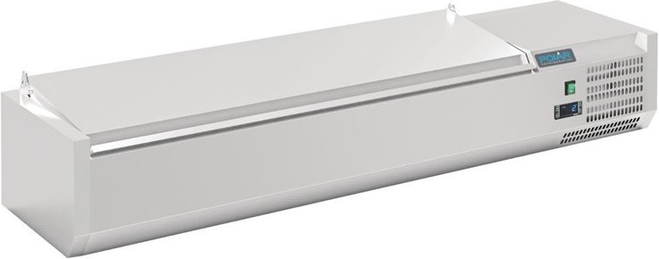  Polar Serie G Aufsatzk&uuml;hleinheit mit Deckel 6 x GN 1/4 