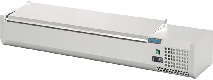  Polar Serie G Aufsatzk&uuml;hleinheit mit Deckel 6 x GN 1/4 