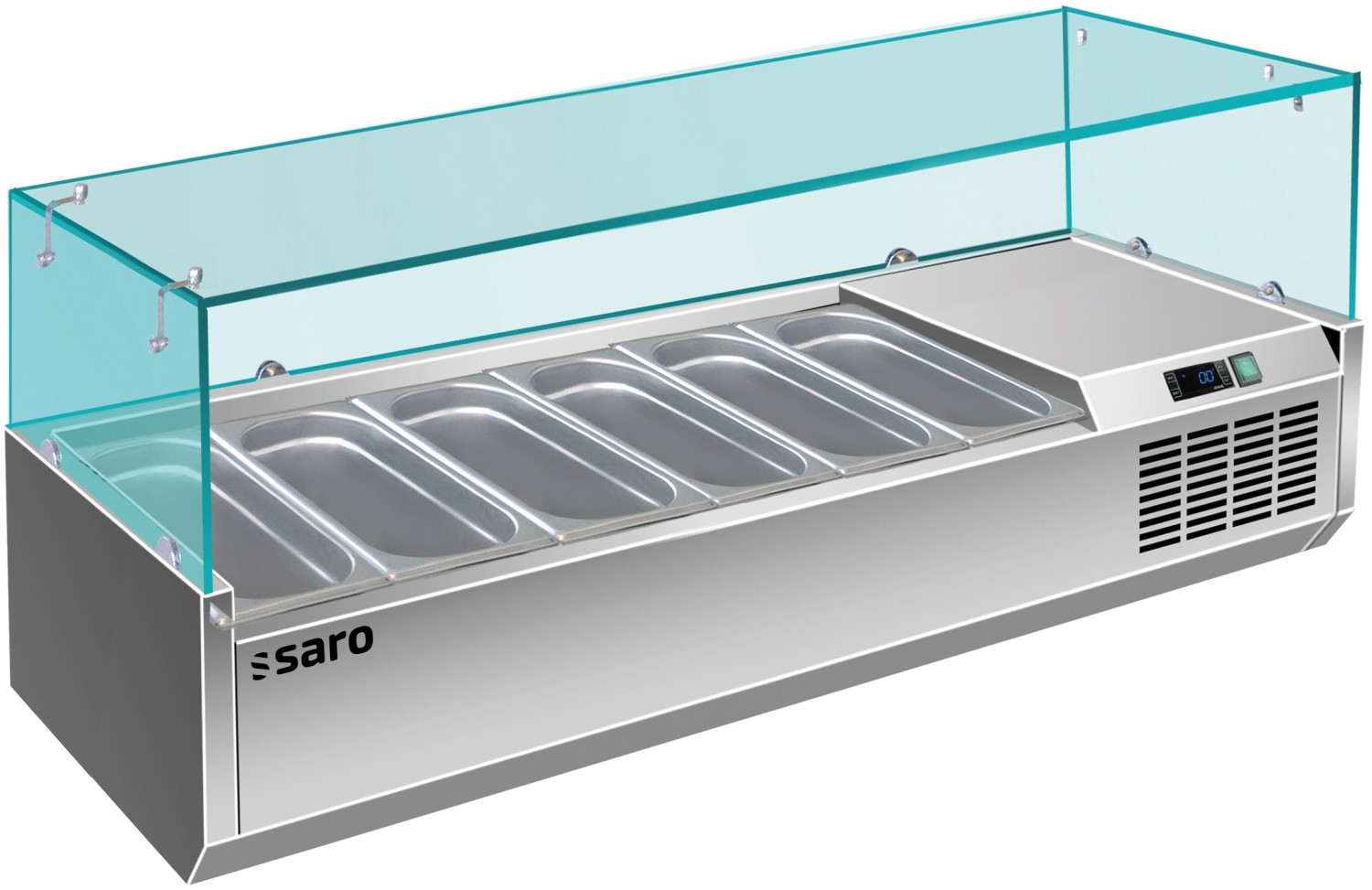  Saro K&uuml;hlaufsatz - 1/3 GN,  Modell VRX 1500/380 