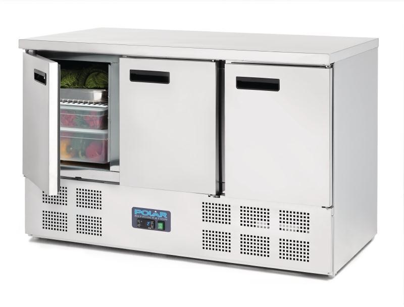  Polar Serie G K&uuml;hltisch 3-t&uuml;rig 368 Liter 