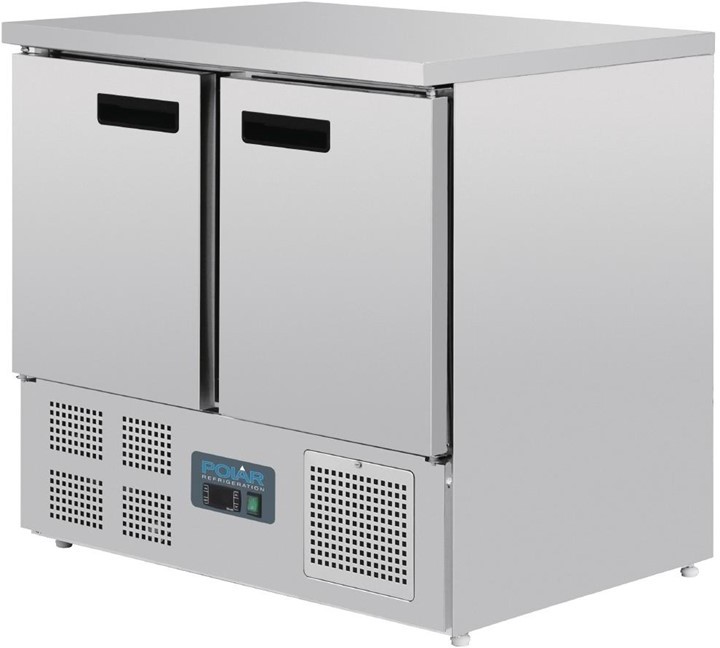  Polar Serie G Kühltisch 2-türig 240 Liter 