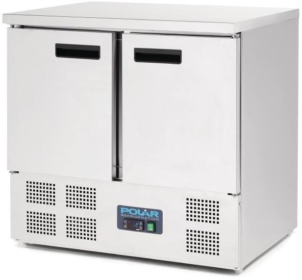  Polar Serie G Kühltisch 2-türig 240 Liter 